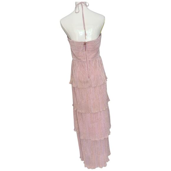 SAYLOR Rhonda Midi Dress in Blush Size L - Picture 9 of 11